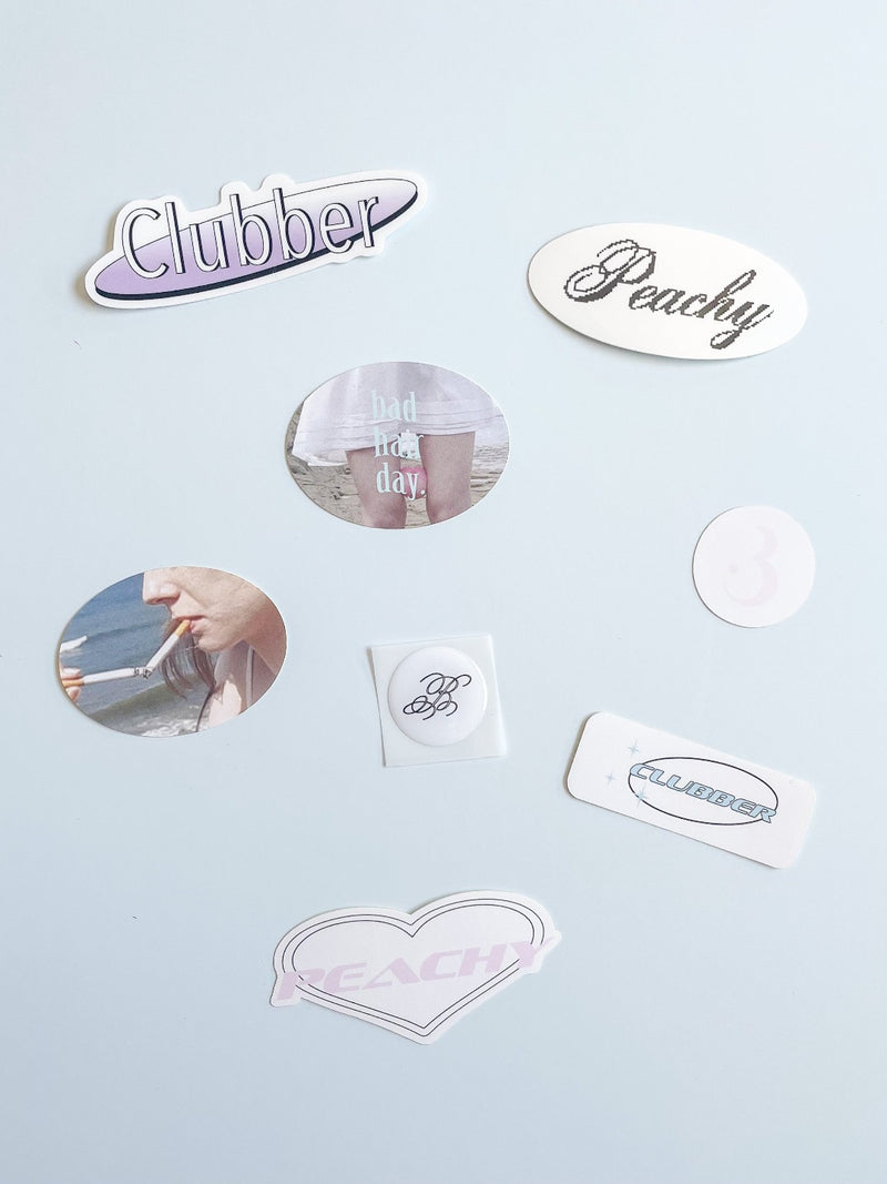 clubber sticker pack