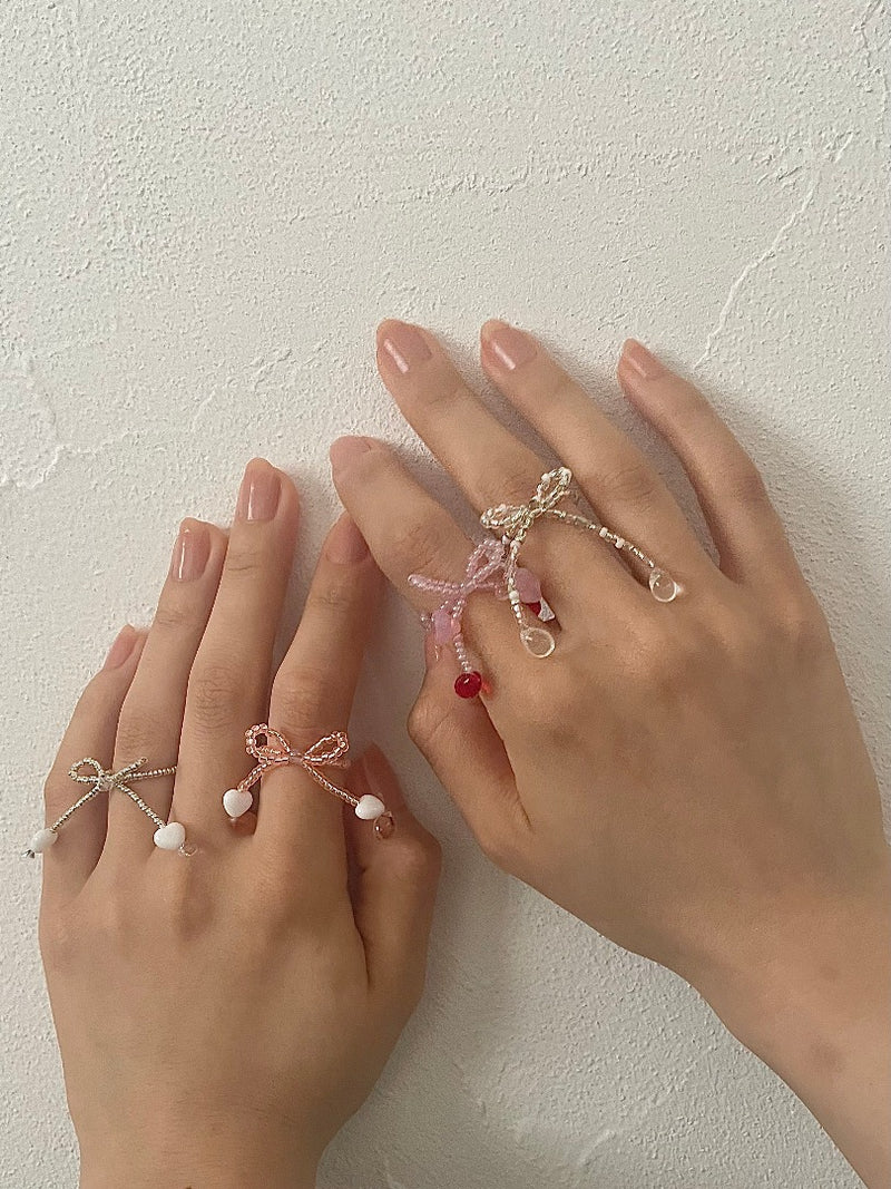 one of a kind ribbon ring No22