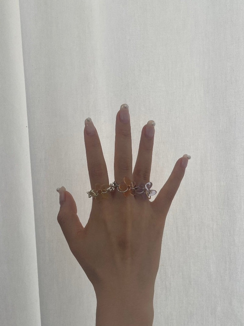 one of a kind glass ring No42