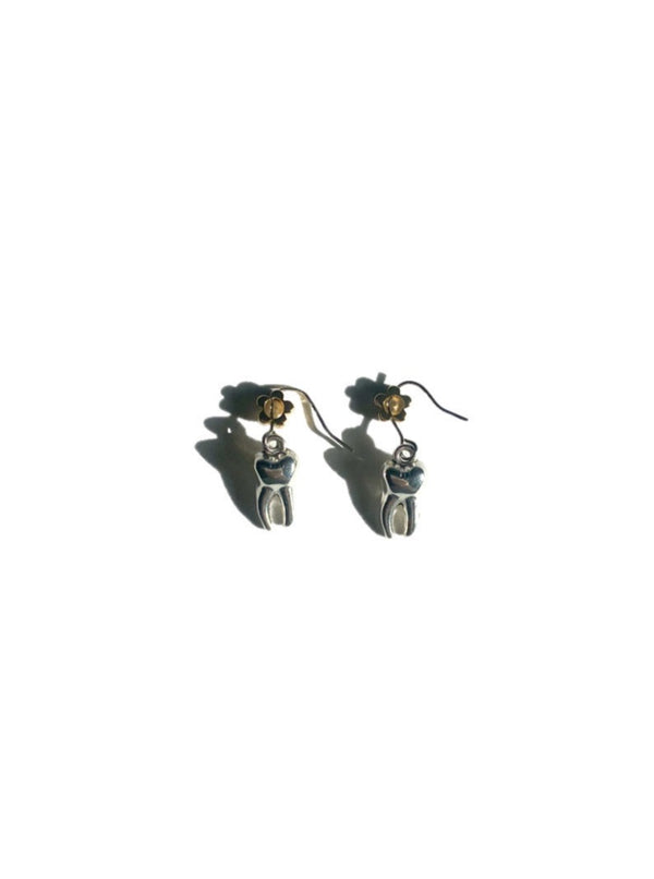 teeth earrings