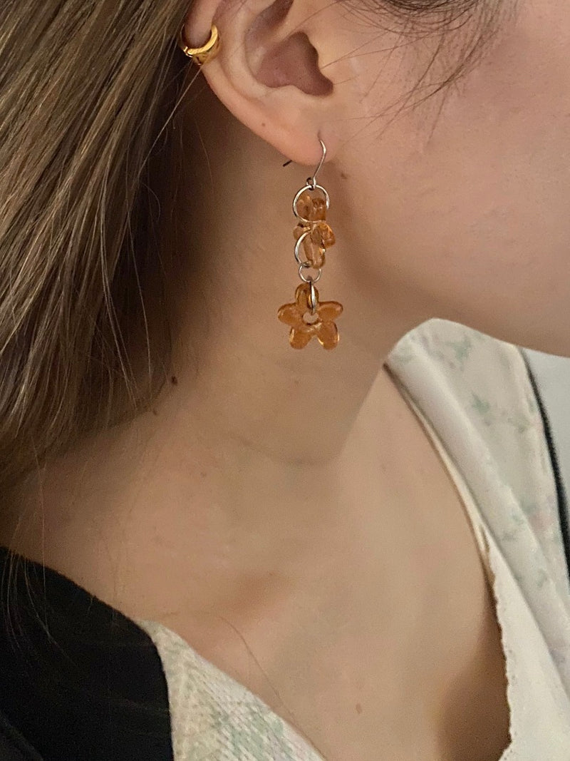 flower candy earrings