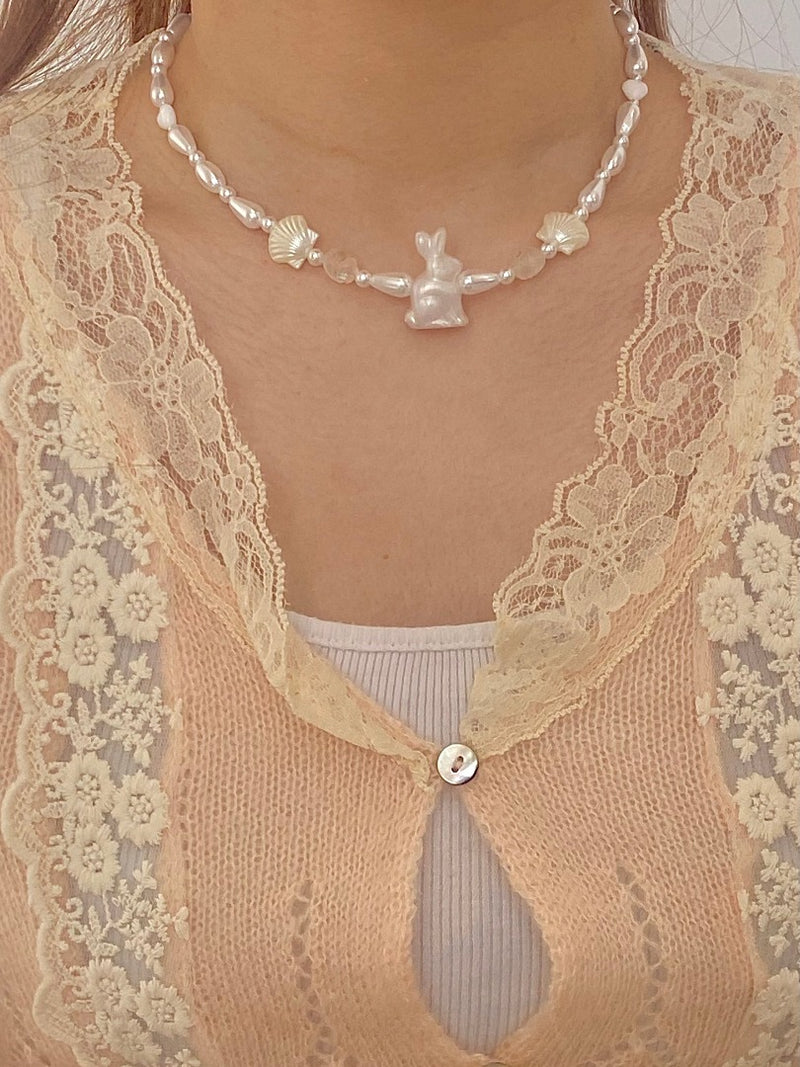 rabbit necklace